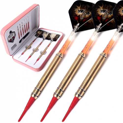 CUESOUL Dragon reines Messing 16 Gramm Soft Tip Darts für Dart Club