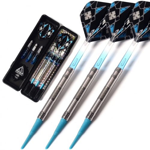 CUESOUL Sword-Shadow 95% Tungsten Soft Tip Dart Set