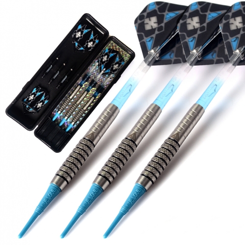 CUESOUL ST (L) -C3206 85% Natural Tungsten 16 Gramm Soft Tip Darts