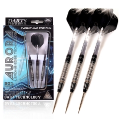 CUESOUL AURORA 21/23g/25g Steel Tip Tungsten Dart Set with Titanium Nitride Coating