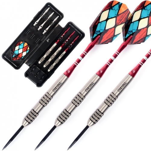 CUESOUL CSTSTD023 95% Tungsten 22gr Steel Tip Darts