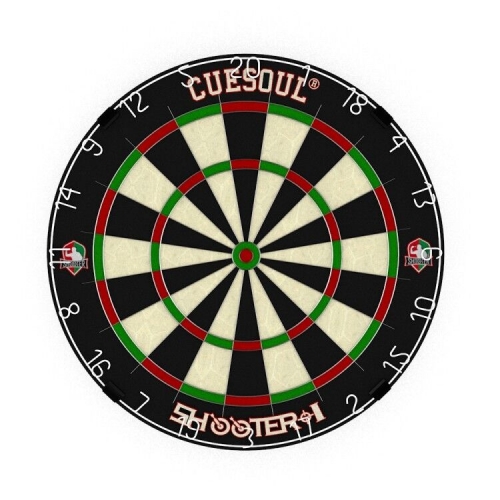 CUESOUL SHOOTER-I 18"*1-1/2" Official size tournament sisal bristle dartboard