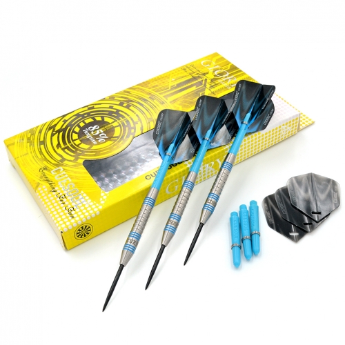 CUESOUL GLORY 22g / 24g / 26g 85% Tungsten Stahl Spitze Dart mit blauen Linien