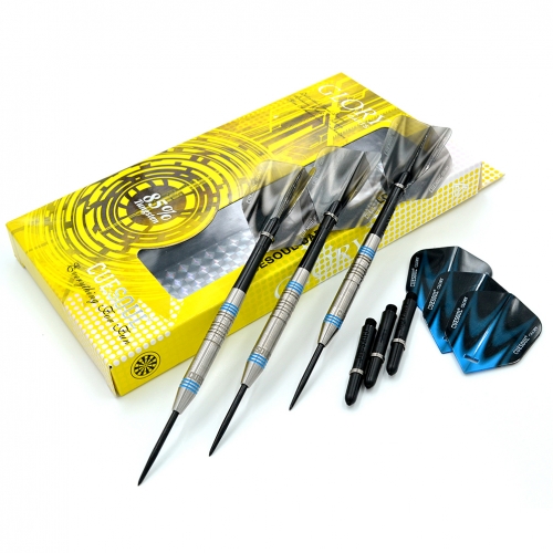 CUESOUL GLORY 22g / 24g / 26g 85% Tungsten Stahl Spitze Dart mit blauen Linien