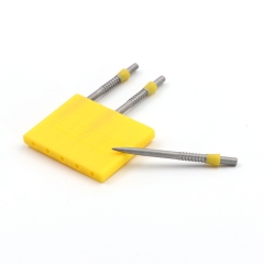 CUESOUL TOUCH POINT II Replacement Dart Steel Point,Yellow Steel Tips,Pack of 3pcs