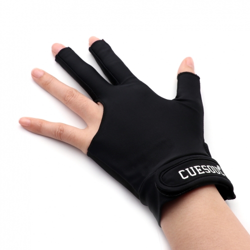 Guantes de billar CUESOUL Mano puente derecha - Adecuado para juego de billar / snooker / juego de carrom