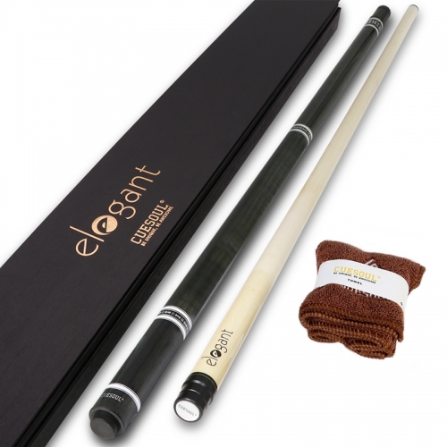 CUESOUL ELEGANT 58inches 19oz Pool Cue Stick,13mm tips