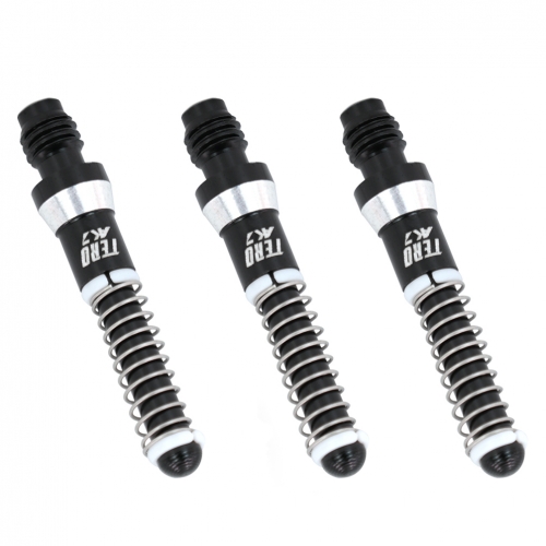 CUESOUL TERO AK7 (Size A-25.2mm) Aluminum Dart Shafts Built-in Spring Telescopic,Set of 3 pcs