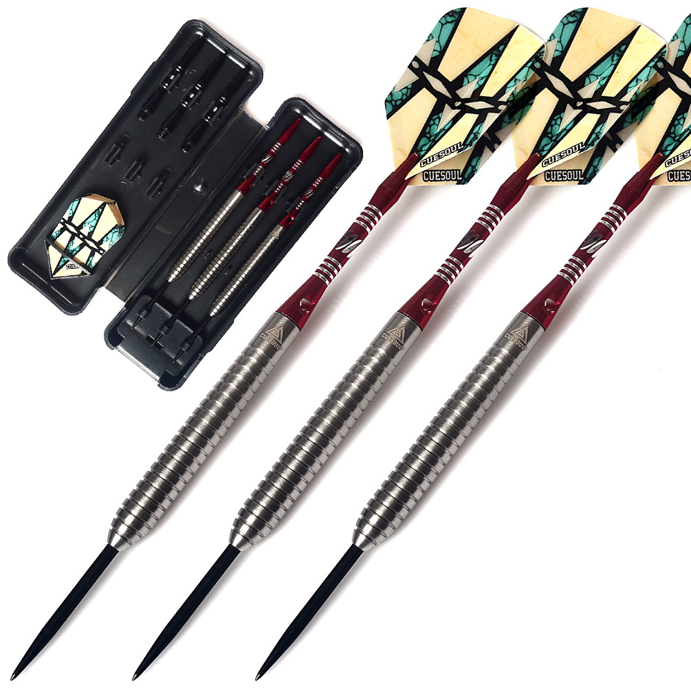 CUESOUL 22g Professional Darts 90 Tungsten Steel Tip Darts