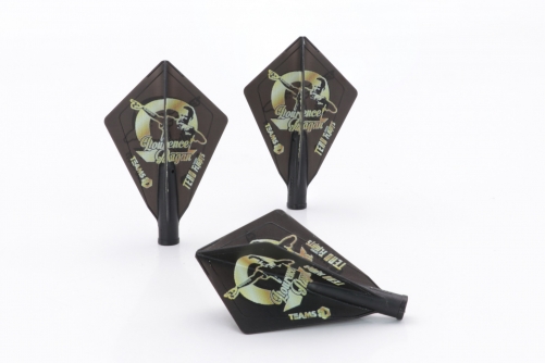 TERO Flight System (LOURENCE‘THE GUNNER' ILAGAN Edition)2023 Version AK4 Dart Flights Diamond Shape,Set of 3 pcs