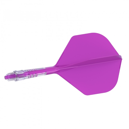CUESOUL ROST T19 Carbon Integrated Dart Shaft and Flight Standard Shape-Purple Flight with Purple Shaft