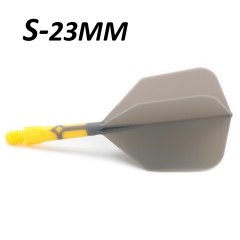 Grey Flight&Yellow Shaft-Length 23mm-S