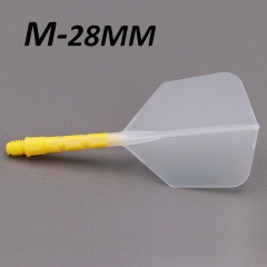 Ice Flight&Yellow Shaft-Length 28mm-M