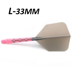 Grey Flight&Pink Shaft-Length 33mm-L