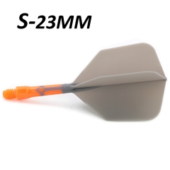 Grey Flight&Orange Shaft-Length 23mm-S