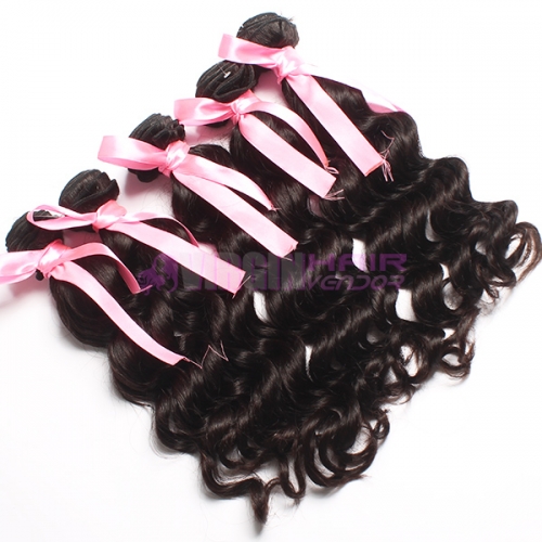 100% unprocessed wholesale loose curl weave hair remy Brazilian virgin hair