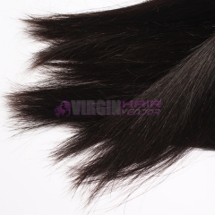 Top grade wholesale real straight hair extension brazilian virgin  hair bundles