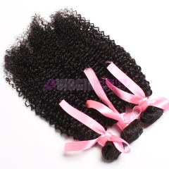 Top grade from one donor Peruvian kinky curly hair weave