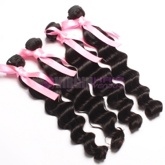 Buy top quality unprcessed wavy brazilian remy hair wholesale