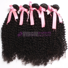 Top grade from one donor Peruvian kinky curly hair weave