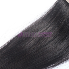 8-18 Inch Top Grade 4x4 inch Silk Base Lace Closure Natural Straight Free part & Middle part three part