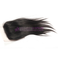 8-18 Inch Top Grade Natural Straight 4x4 inch Lace Closure 100% virgin hair