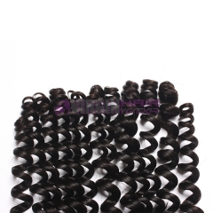 8-18 Inch Top Grade 4x4 inch Lace Closure Kinky curl Free part & Middle part