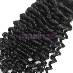 8-30inch 100% Genuine Unprocessed  Malaysian Hair Weft Deep Curl Human Hair Weft