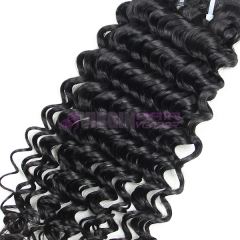 Good grade 8-30 inch Unprocessed Deep Wave Malaysian Hair Bundles