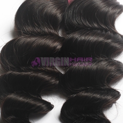 Super grade 8-30inch Free Shipping 3 Bundles Loose Wave  Sexy Peruvian Virgin Hair