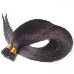 100% remy virgin russian hair i tip hair extensions