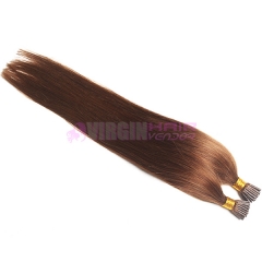 Cheap i tip 100% virgin indian remy hair extensions