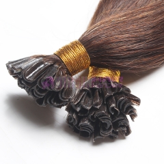 black elegant hair natural indian hair remy u tip keratin human hair extension