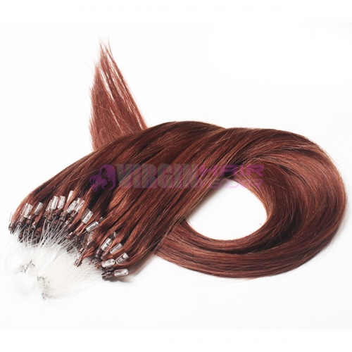 Fashion Keratin Fusion Loop Tip Hair 100% Cheap Indian Remy Micro Loop Ring Human Hair