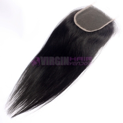 brazilian hair natural straight cheap human hair lace closure