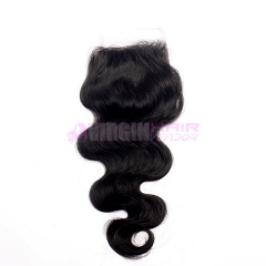 Best Price Super Quality Virgin Peruvian Lace Closure 4*4