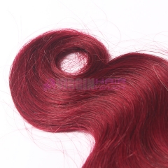 Hot selling top quality full cuticle Malaysian virgin color ombre hair extension