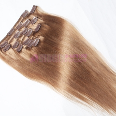 Human Hair Weft 18-24 inch Remy Clip in Hair Extension