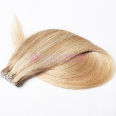 Any color available skin weft double sided tape remy invisible tape hair extensions