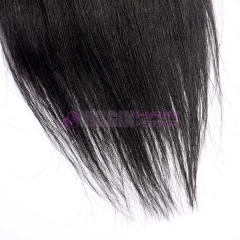 brazilian  hair natural straight cheap human hair lace closure