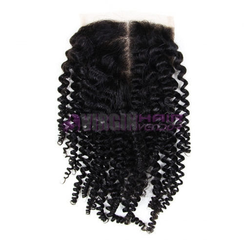 100% human unprocessed Malaysian hair closure