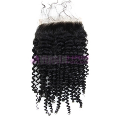 100% human unprocessed Malaysian hair closure