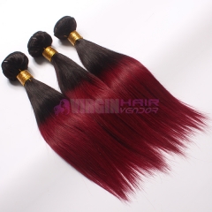 Unprocessed Hair Brazilian Virgin Hair Ombre Hair Extensions Straight Omber Hair Weave