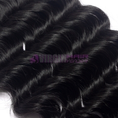 Super Quality virgin Brazilian hair lace closure natural black color