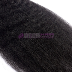 Wholesale Super Quality Virgin Brazilian Hair Kinky straight  Human Hair Lace Closure