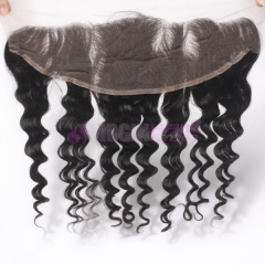 Super grade frontal lace closure 13*4 deep wave