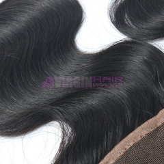 Super grade frontal 13*4 100% virgin hair closure way hair