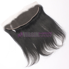 Super grade frontal lace closure 13*4 natural straight on selling