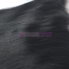 Super grade frontal lace closure 13*4 natural straight on selling