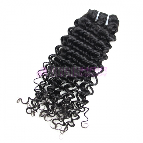 Good grade 8-30 inch Brazilian Virgin Hair Free Tangle Deep wave Virgin Brazilian Hair